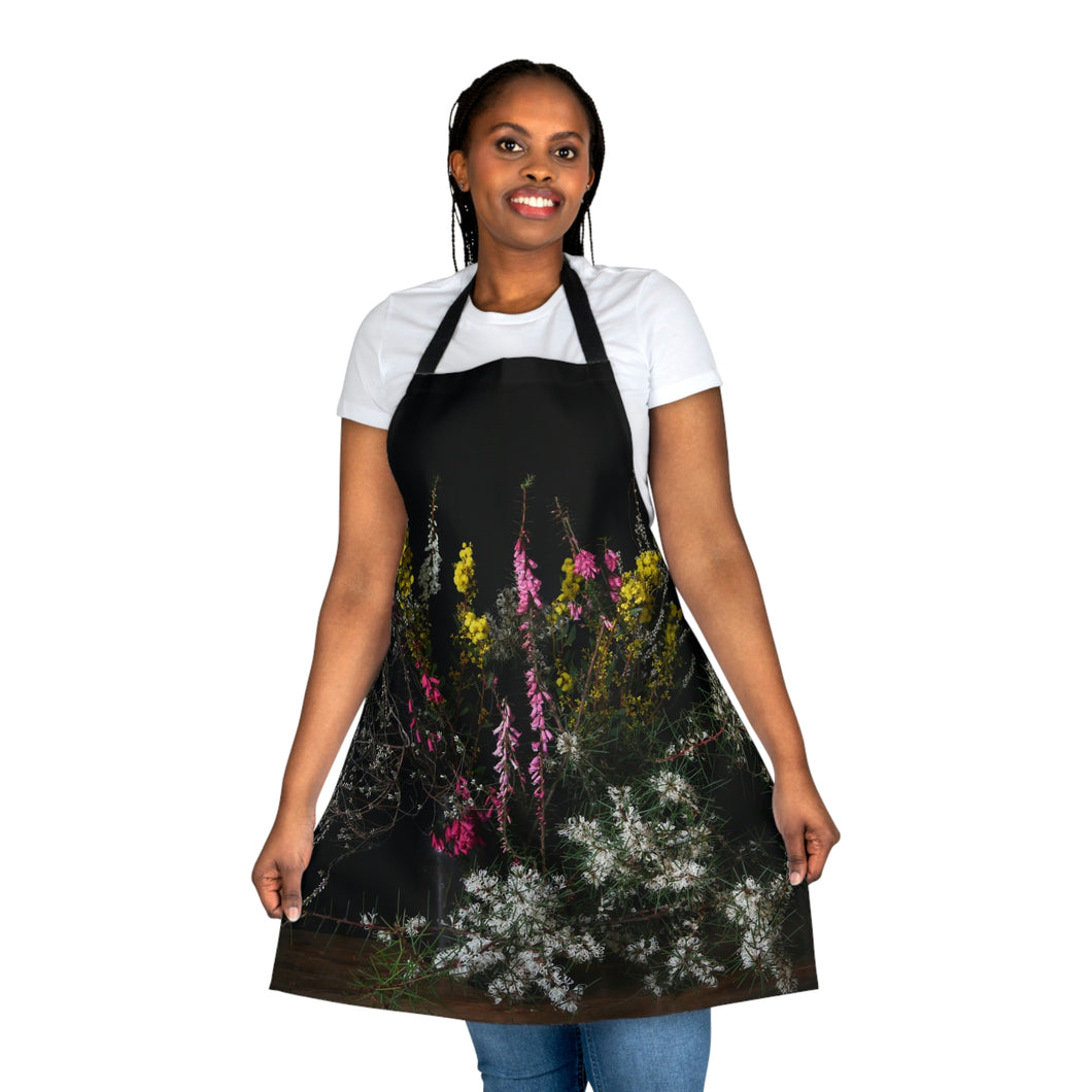 Winter Wildflowers Apron