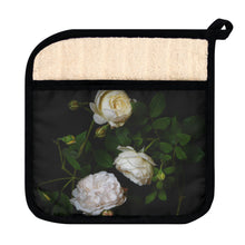 Load image into Gallery viewer, White Roses Pot Holder
